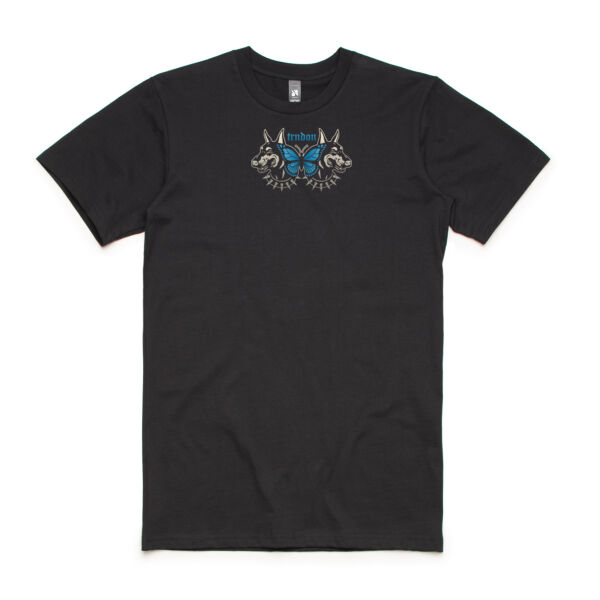 TRNDON Doberman Tee - Black/Blue Thumbnail