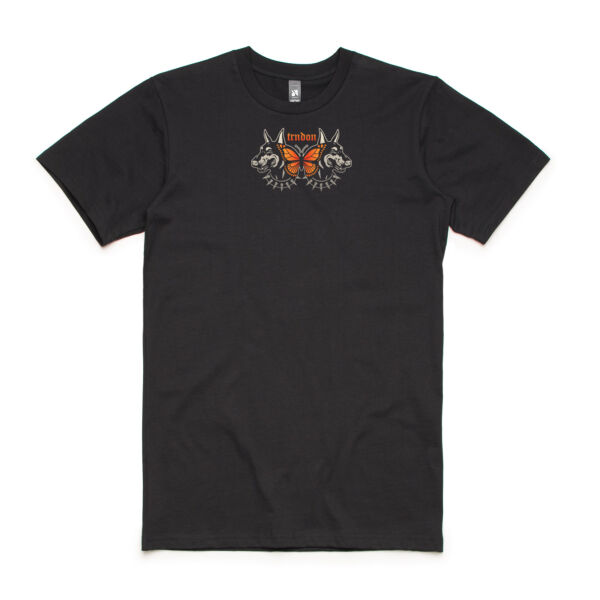 TRNDON Doberman Tee - Black/Orange Thumbnail