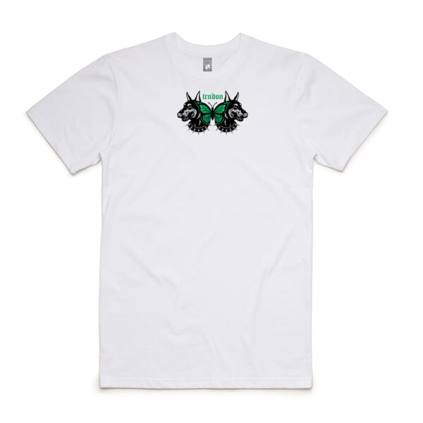 TRNDON Doberman Tee - White/Green Thumbnail