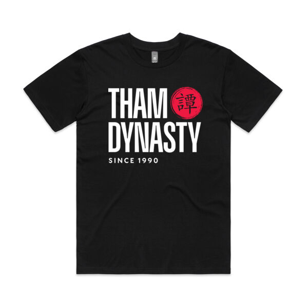 Tham Dynasty Tee - White Text V2 Thumbnail